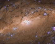 قلب کهکشان مارپیچی NGC2903